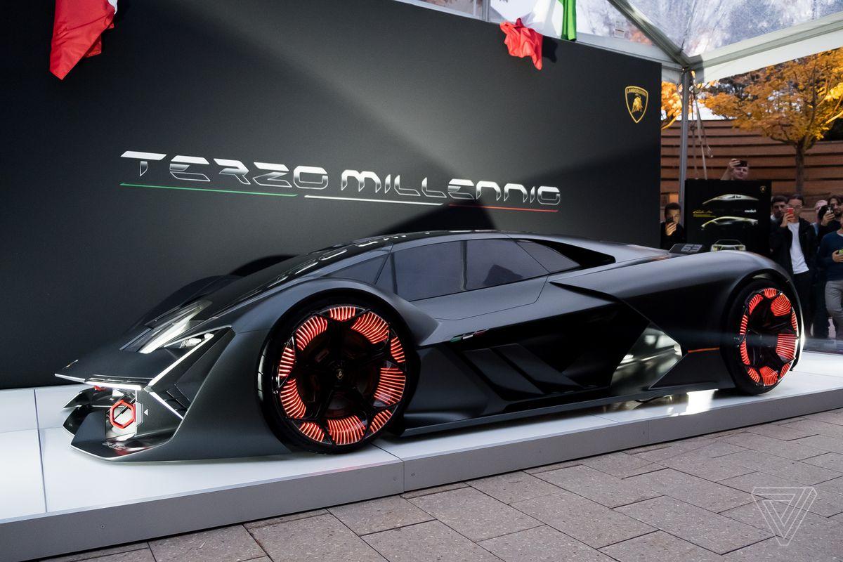 The Lamborghini Terzo Millennio concept is a lightning