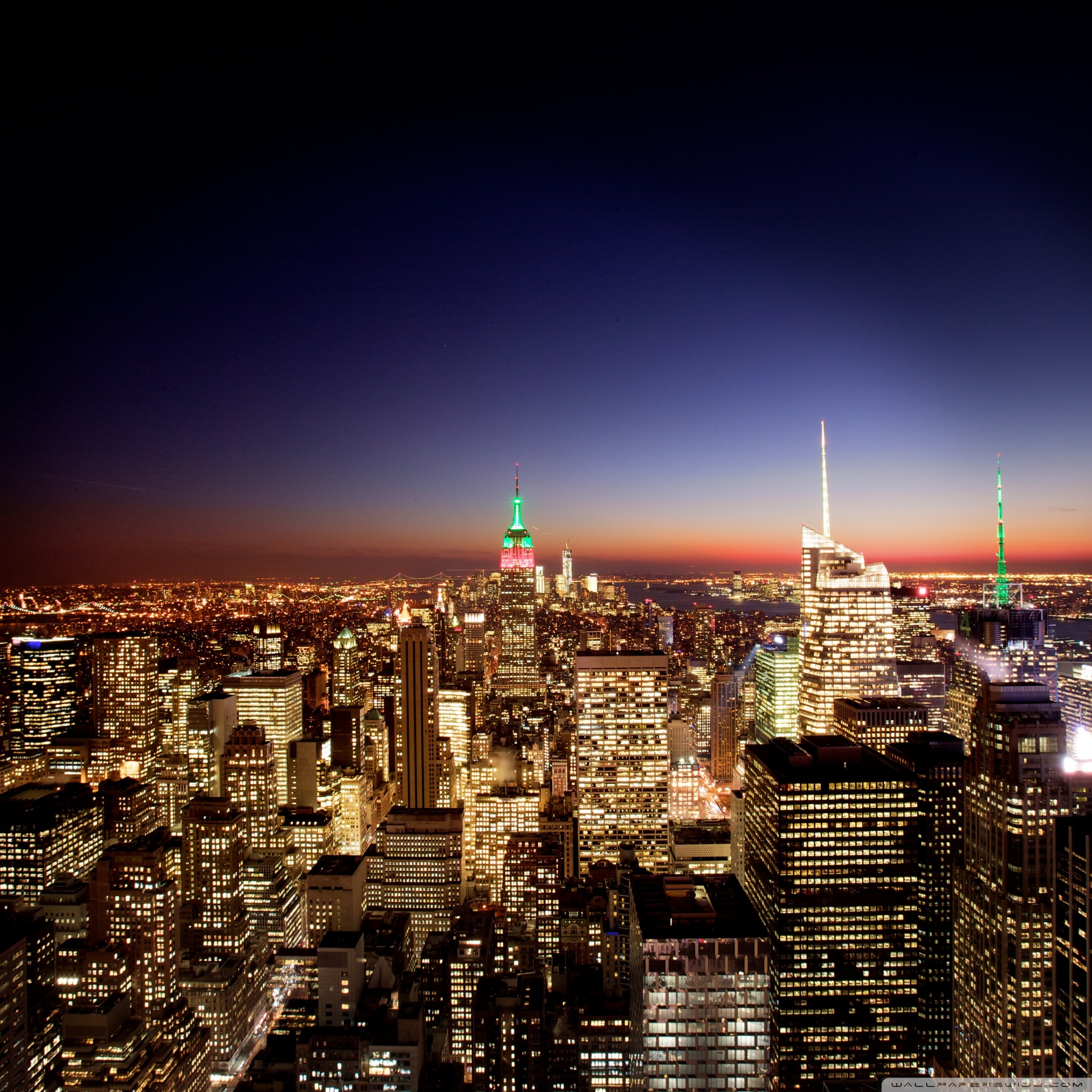 New York City At Night ❤ 4K HD Desktop Wallpaper for • Dual