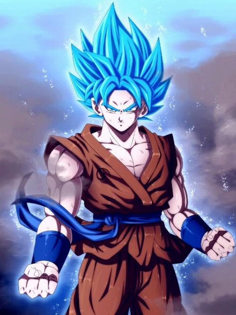 Goku Blue Android Wallpapers Wallpaper Cave