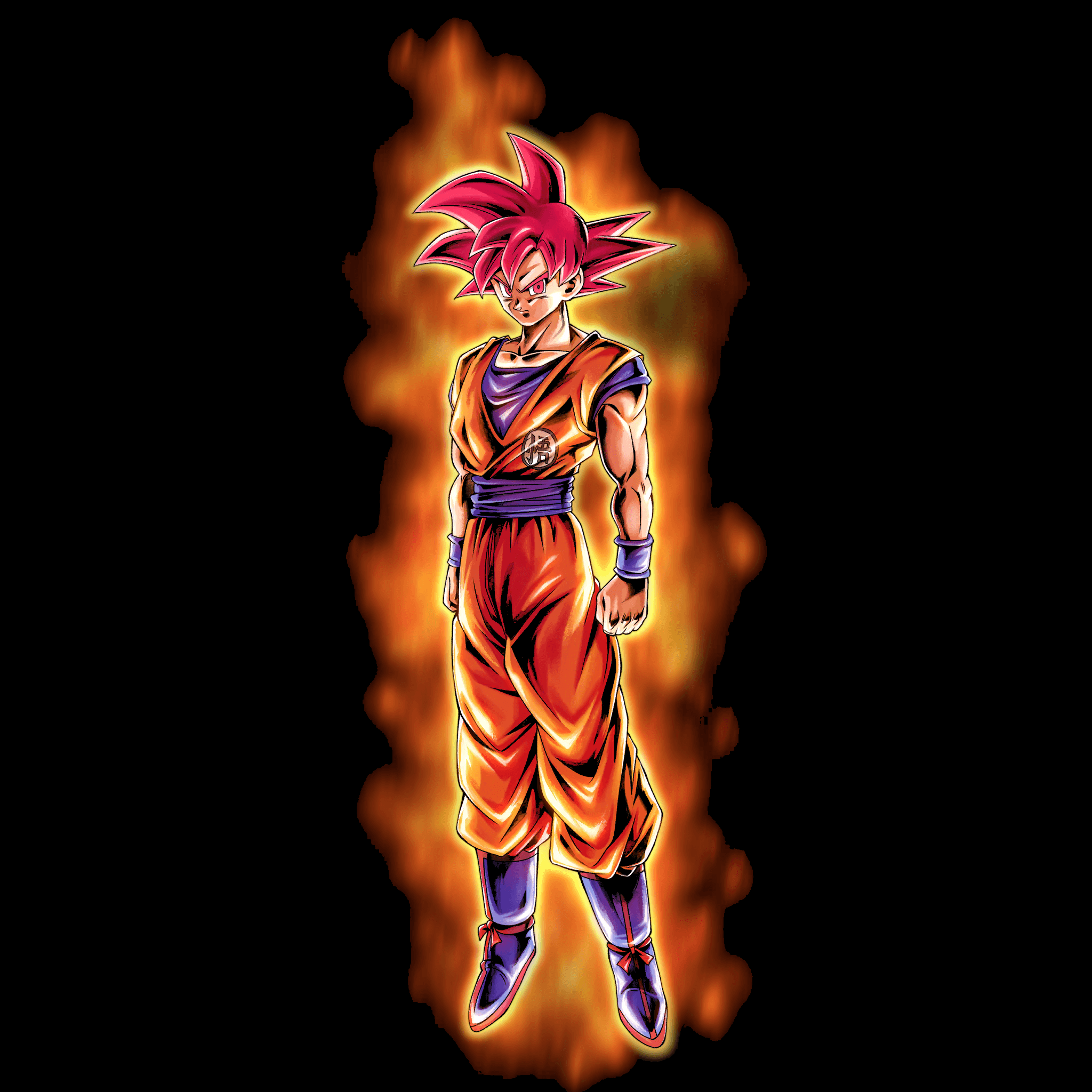 Wallpaper Goku Super Saiyan God