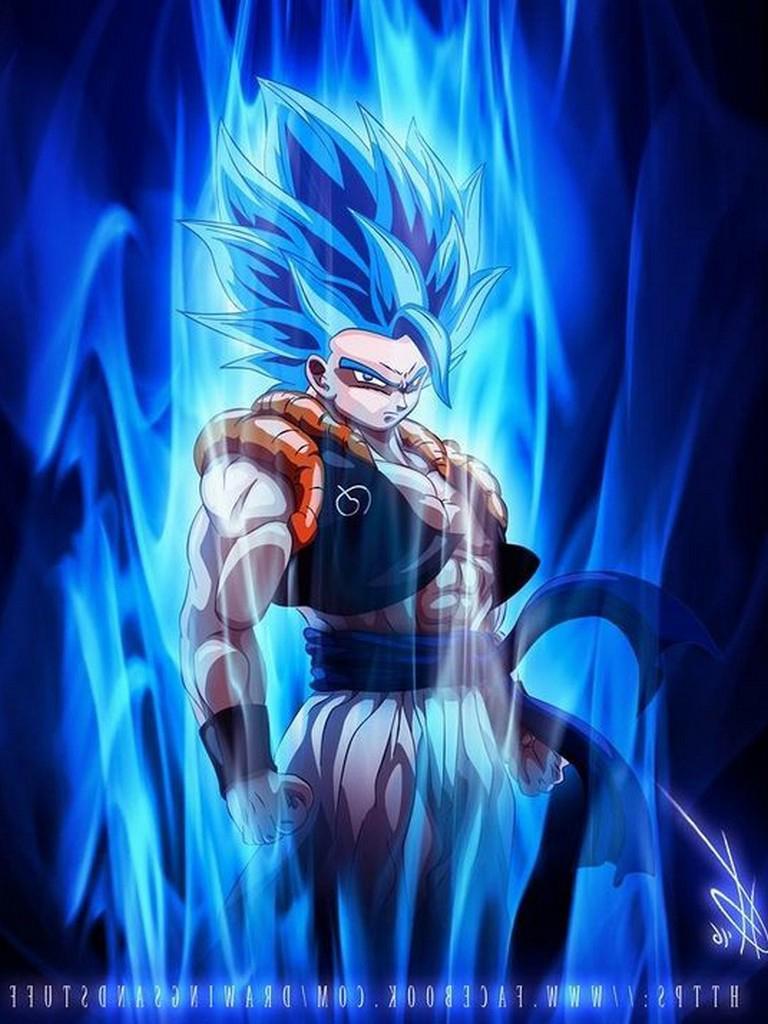 Goku ssj Blue 3 - Papel de parede Anime