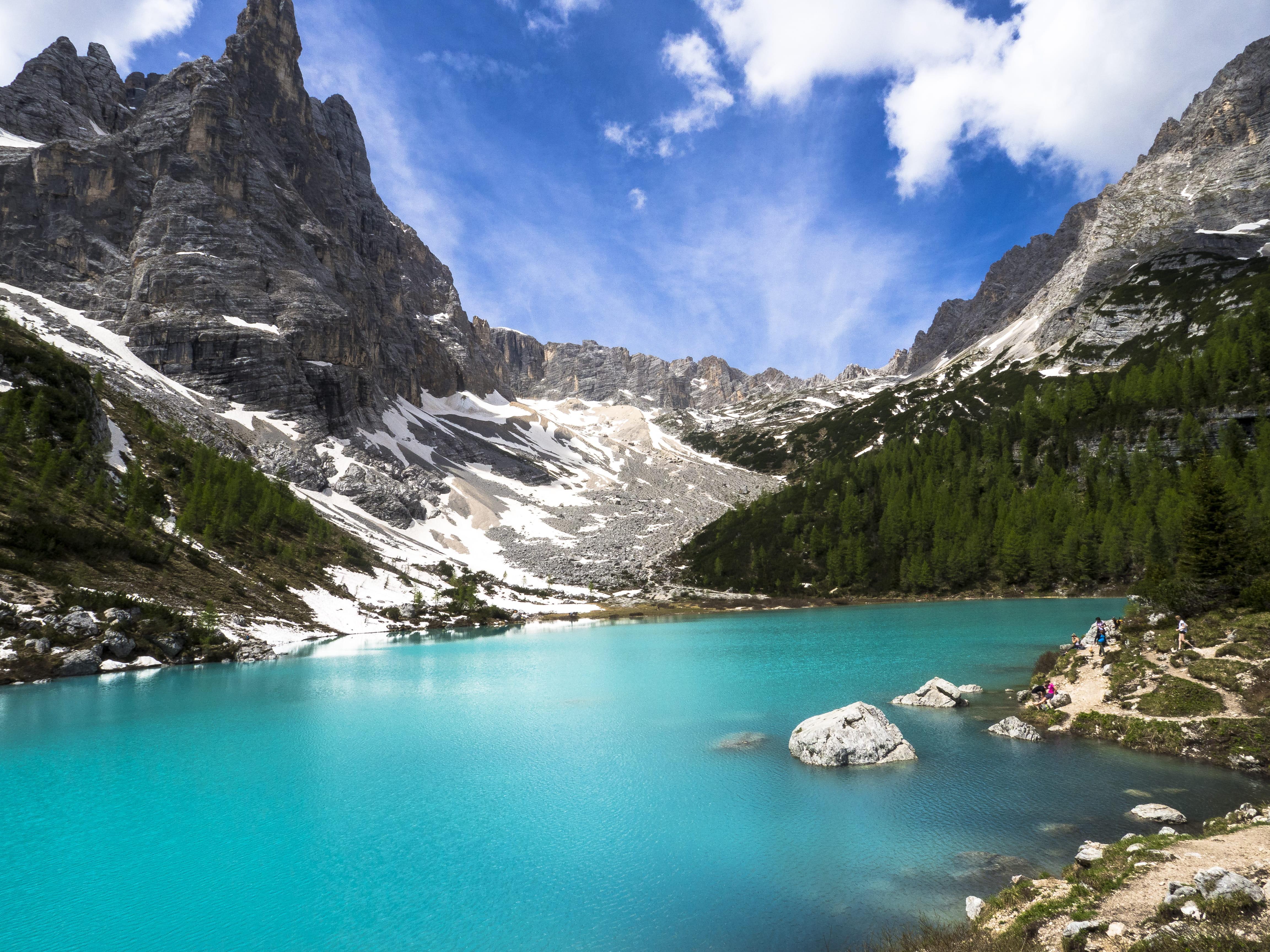 Lago sorapis 1080P, 2K, 4K, 5K HD wallpaper free download