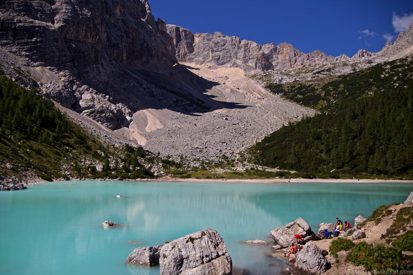 Randonnée « Tre Croci- Lago Sorapis» dans les Dolomites