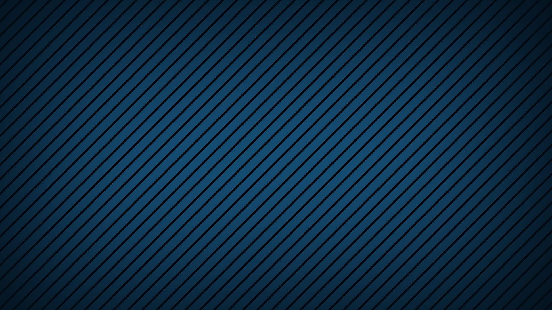 Blue and black diagonal stripe wallpaper HD wallpaper