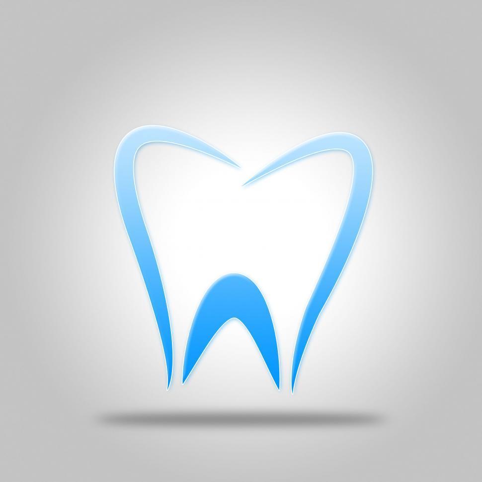Get Free of Tooth Icon Shows Dentist Icon