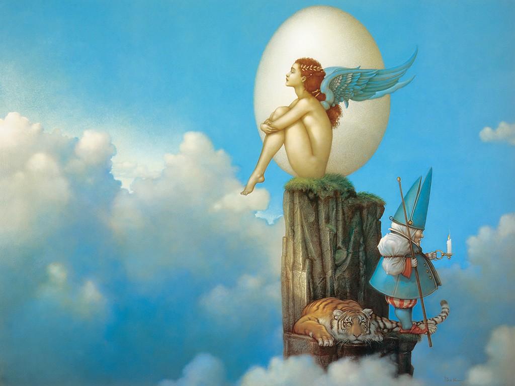Fantasy Art and Magic Realism, Michael Parkes Magic Realism