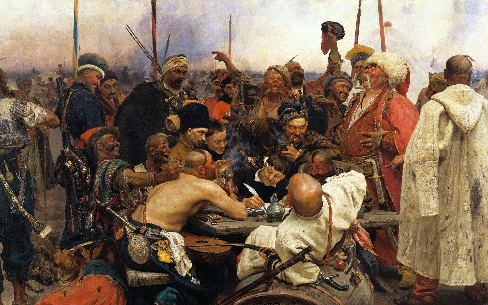 Download wallpaper realism, cossacks, ilya