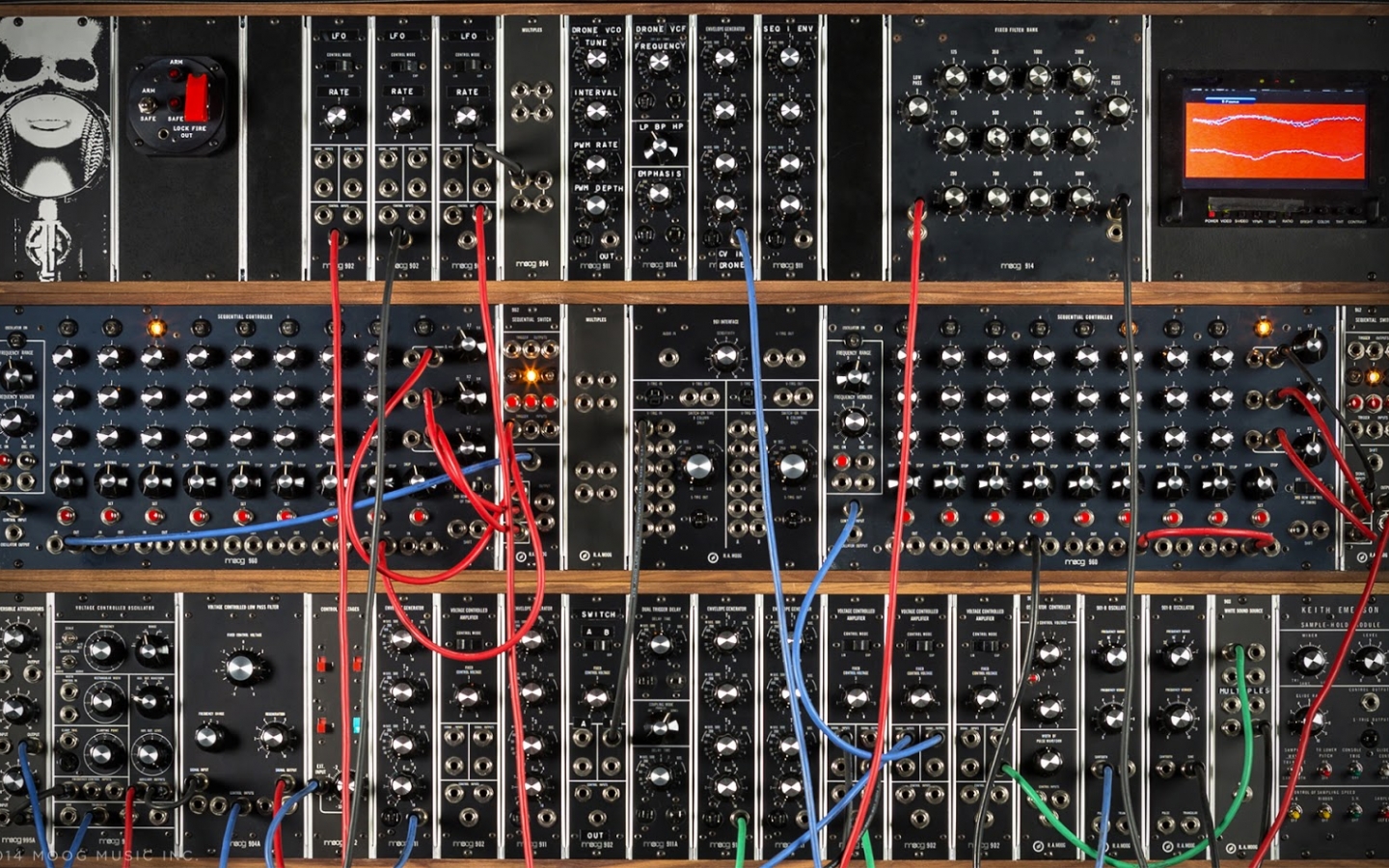 Free download Moog Modular Synthesizer Details on
