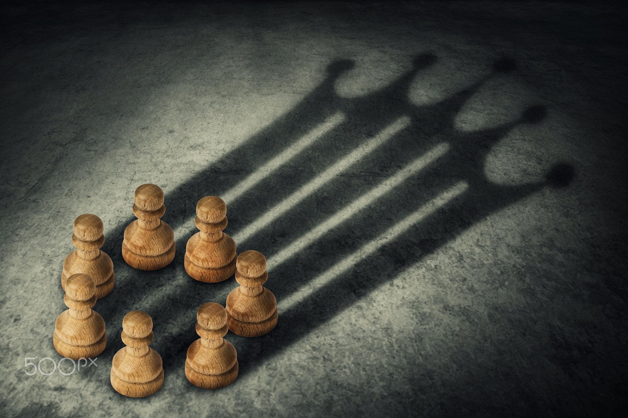 Brown wooden frames, chess, shadow, pawns, 500px HD