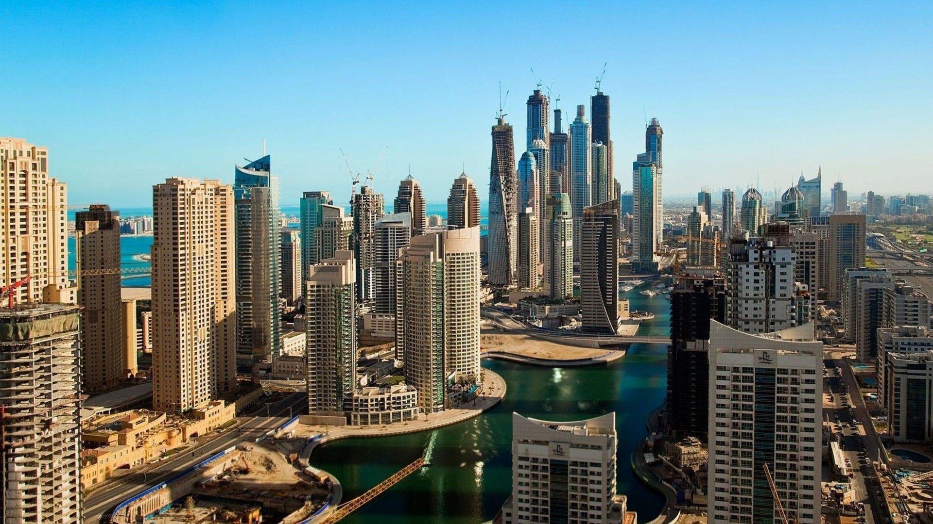 Dubai City HD desktop wallpaper High Definition Fullscreen