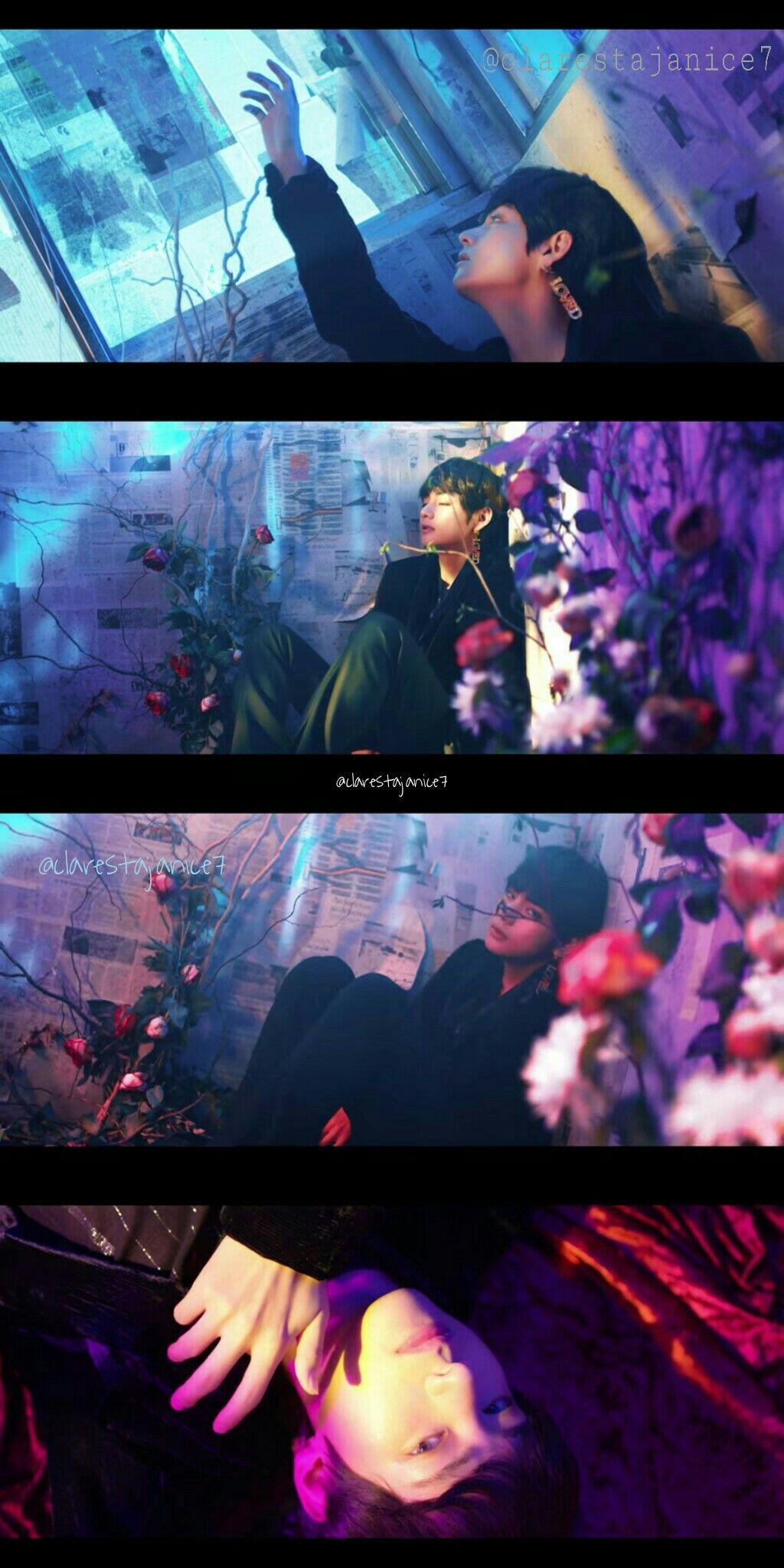 wallpaper #bts #v #taehyung #singularity #fear #loveyourself