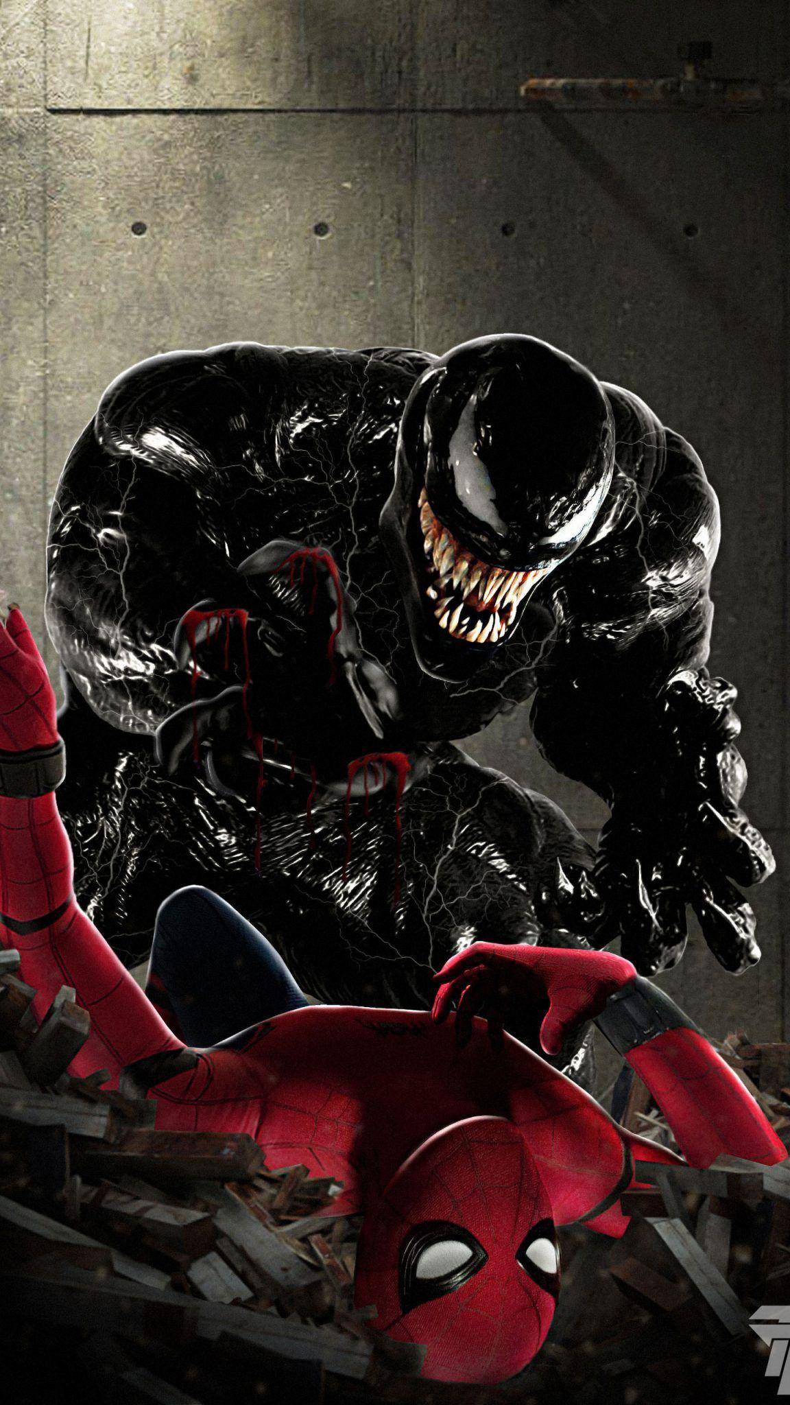 Spider Man And Venom Wallpaper Free Spider Man