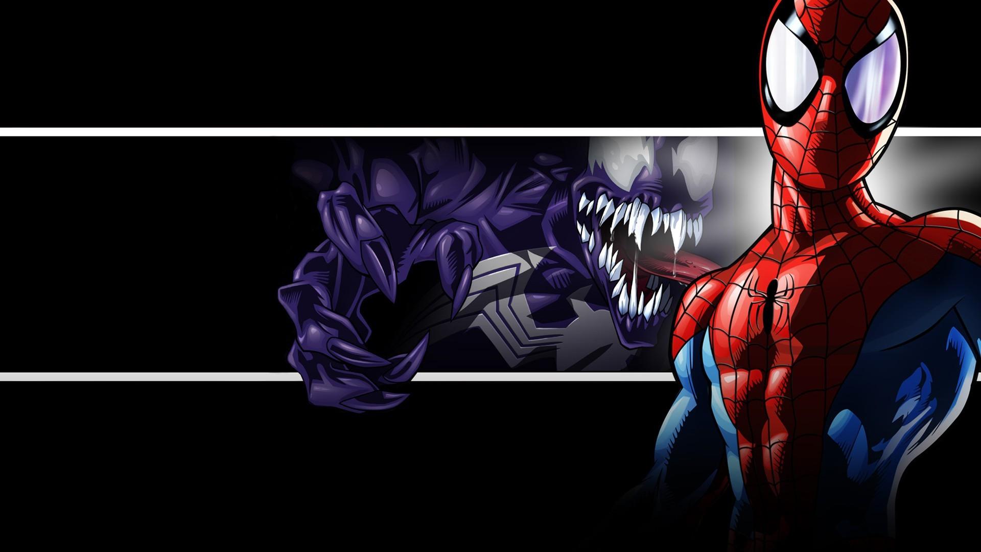 Spiderman Venom Wallpaper background picture