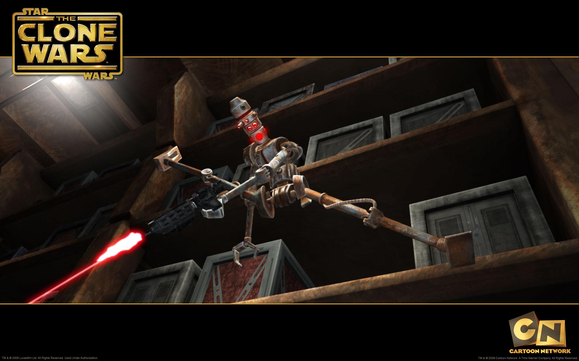 Assassin Droid from The Clone Wars Desktop Wallpaper