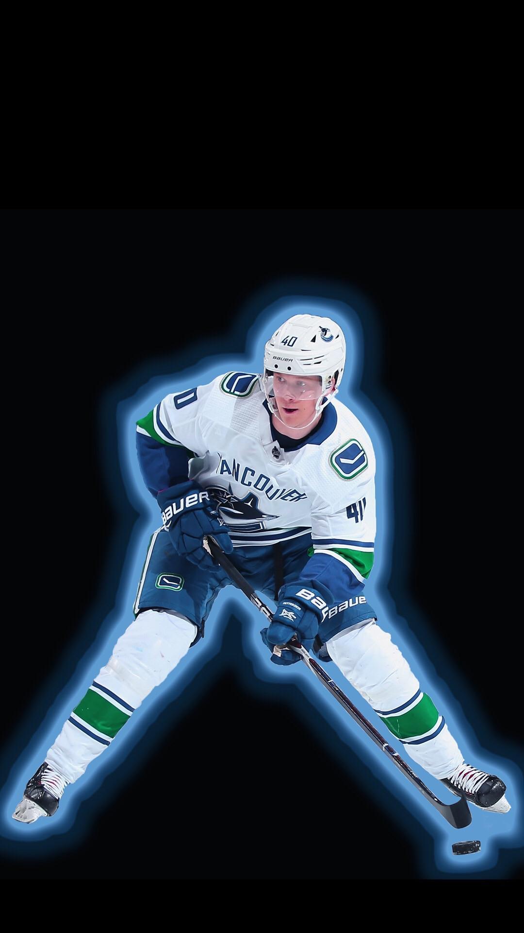 Simple Elias Pettersson iPhone wallpaper I made
