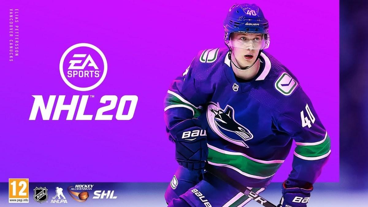 Elias Pettersson announced as NHL 20 cover athlete in Sweden
