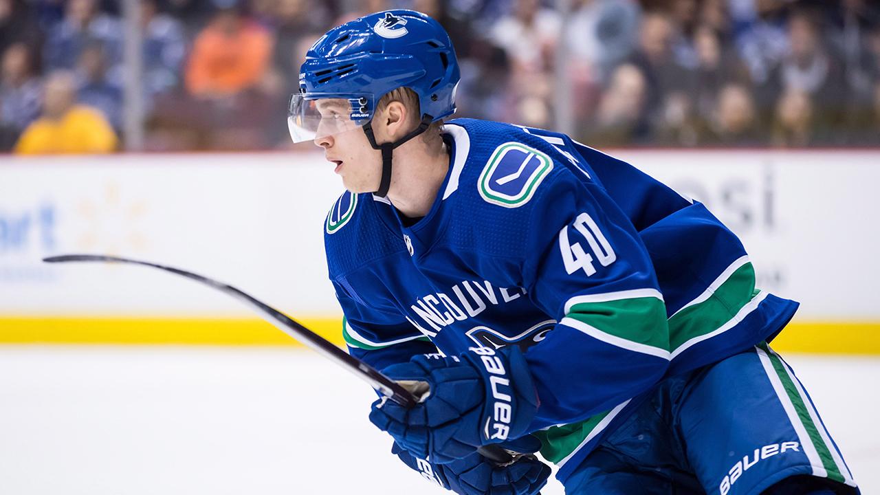 Canucks' Elias Pettersson named NHL's first star of the week
