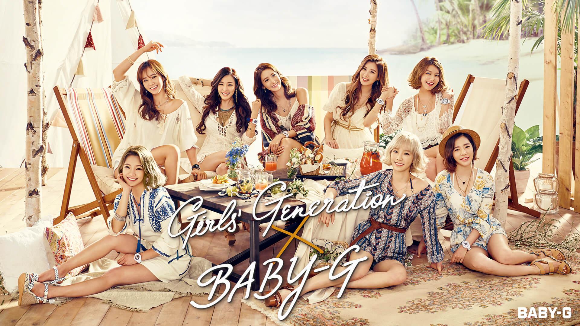Girls Generation Casio Baby G Summer 2016 Wallpaper