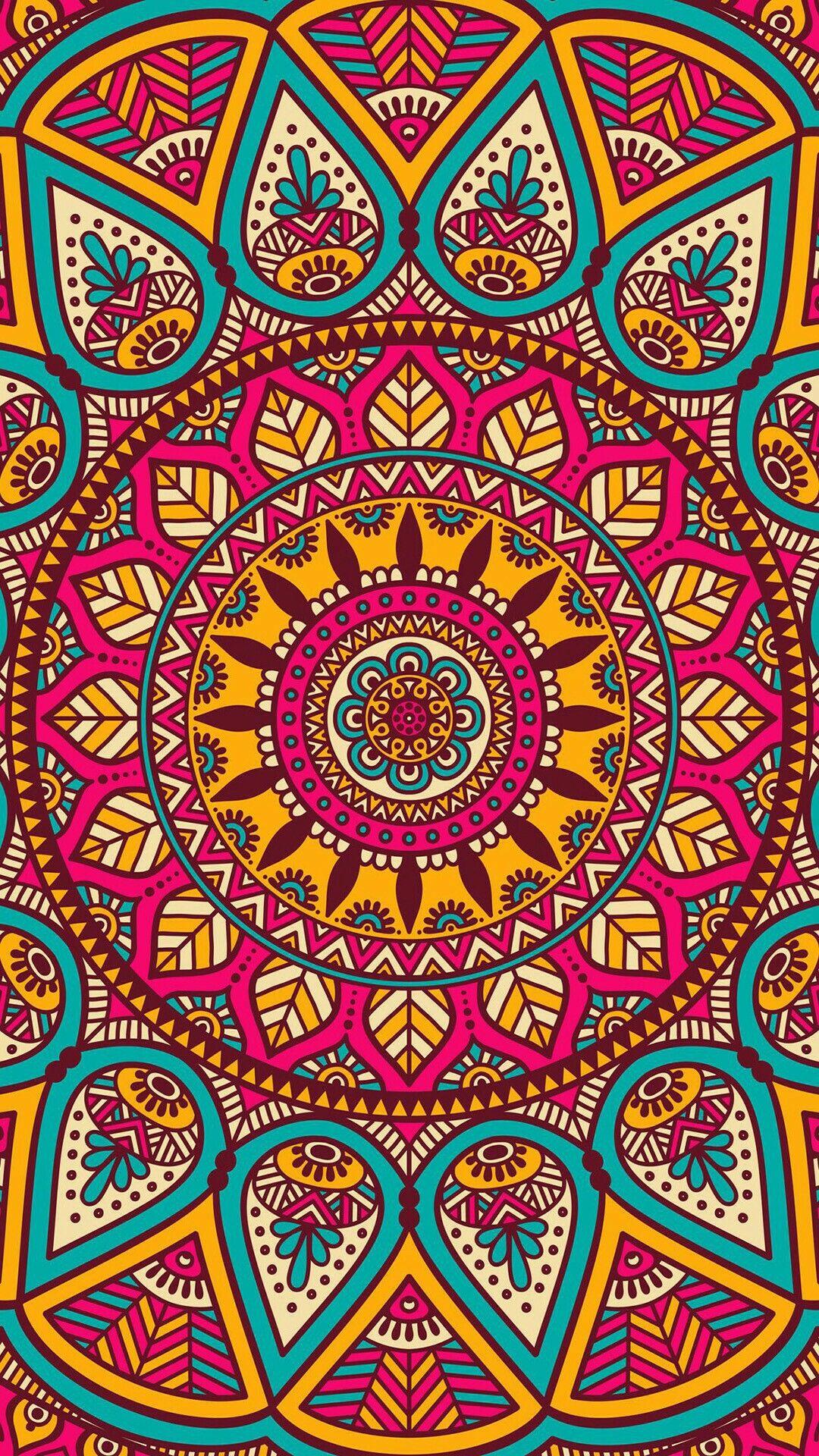 Wallpaper, lockscreen, mandala. Mandala wallpaper, iPhone wallpaper pattern, Pattern wallpaper