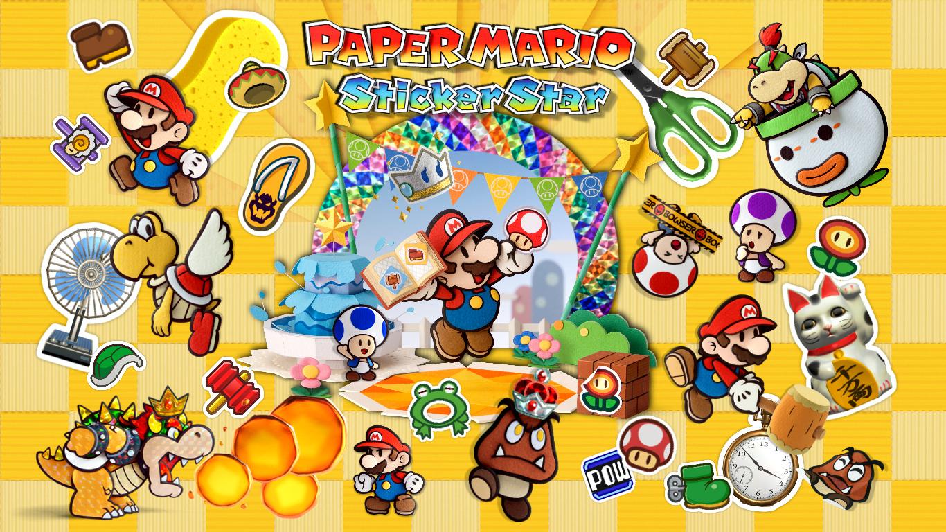 Paper Mario HD Wallpaper and Background Image
