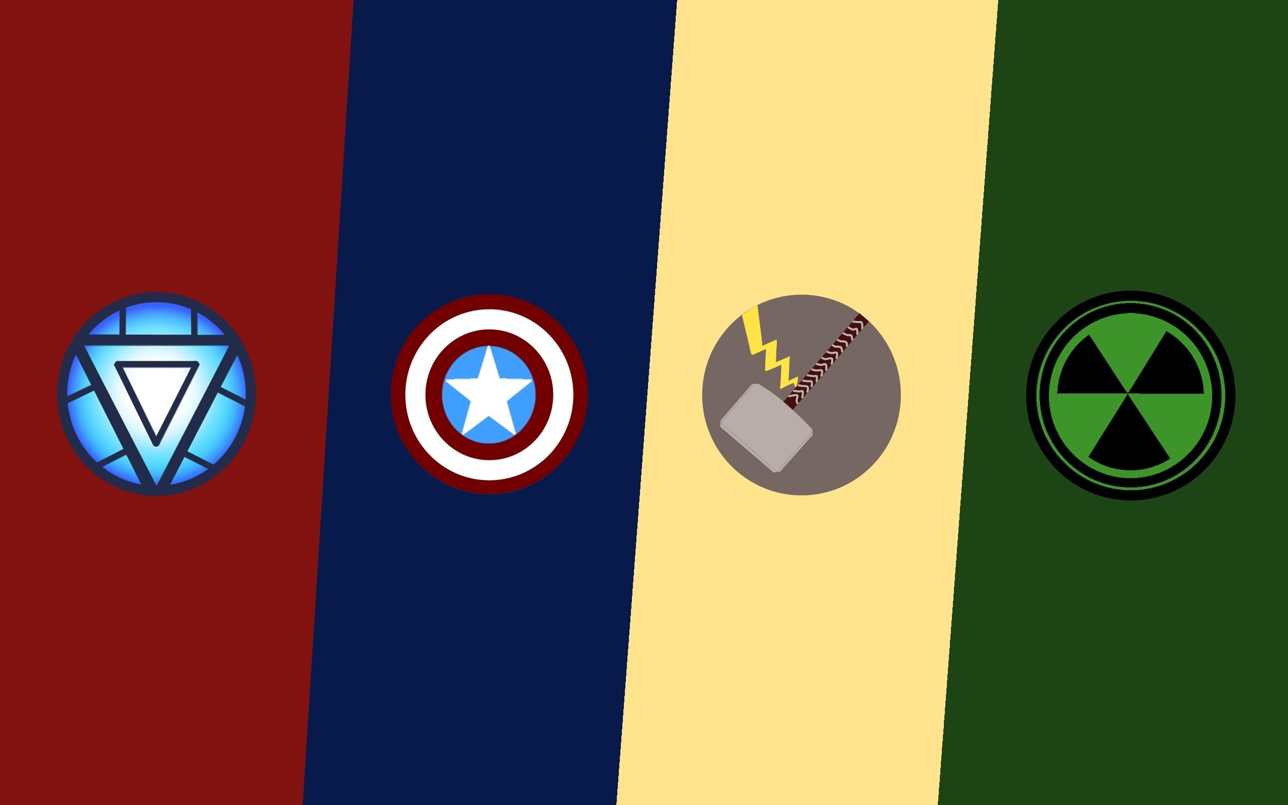 Minimalistic Avengers HD Wallpapers