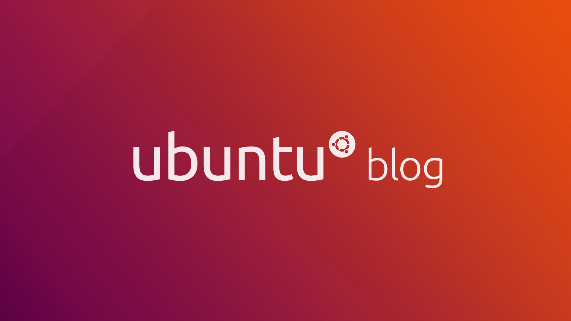 Ubuntu blog