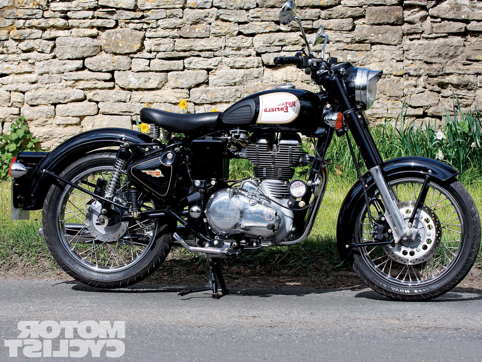 Modified Royal Enfield Classic 350 Wallpaper HD Image