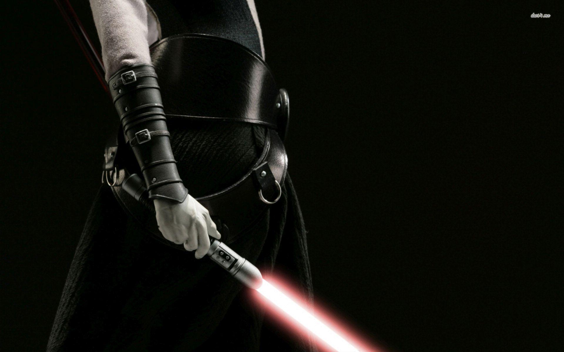 Sith with a Lightsaber wallpaper wallpaper