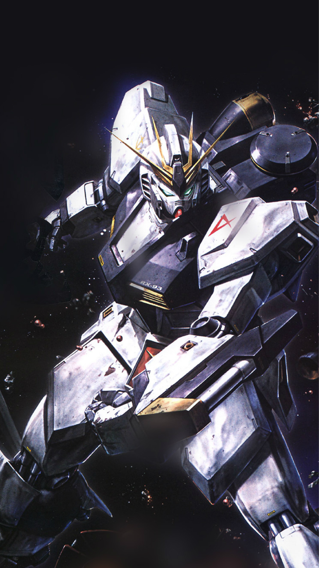 Gundam Rx Illust Toy Space iPhone 8 Wallpaper Free Download