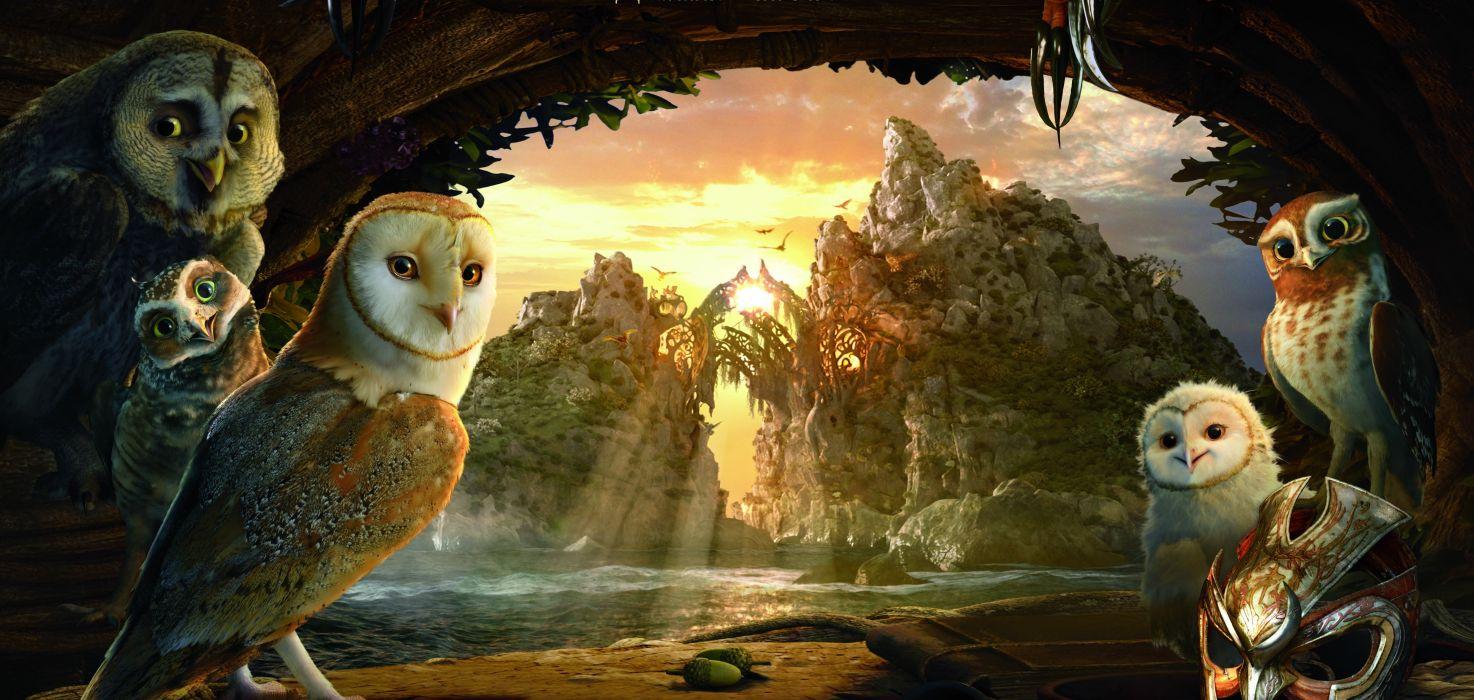 LEGEND GUARDIANS OWLS GAHOOLE animation fantasy adventure