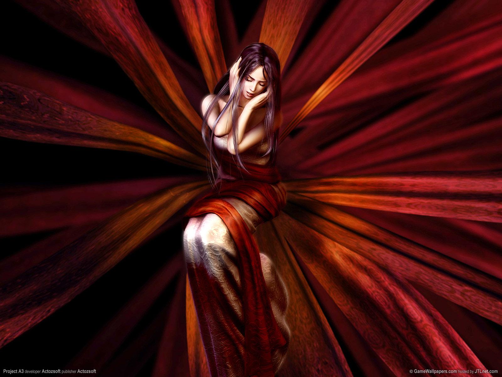 NEW WALLPAPER ON 2012: Woman In Her Grief Wallpaper