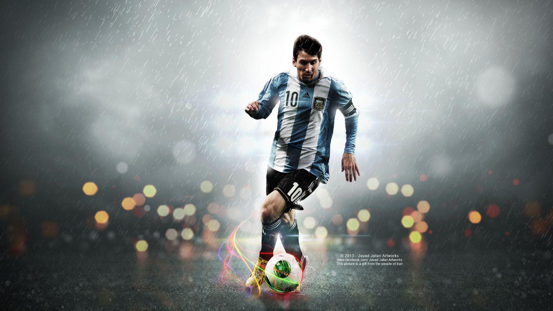 HD Wallpaper Messi. #LeoMessi. Lionel messi wallpaper