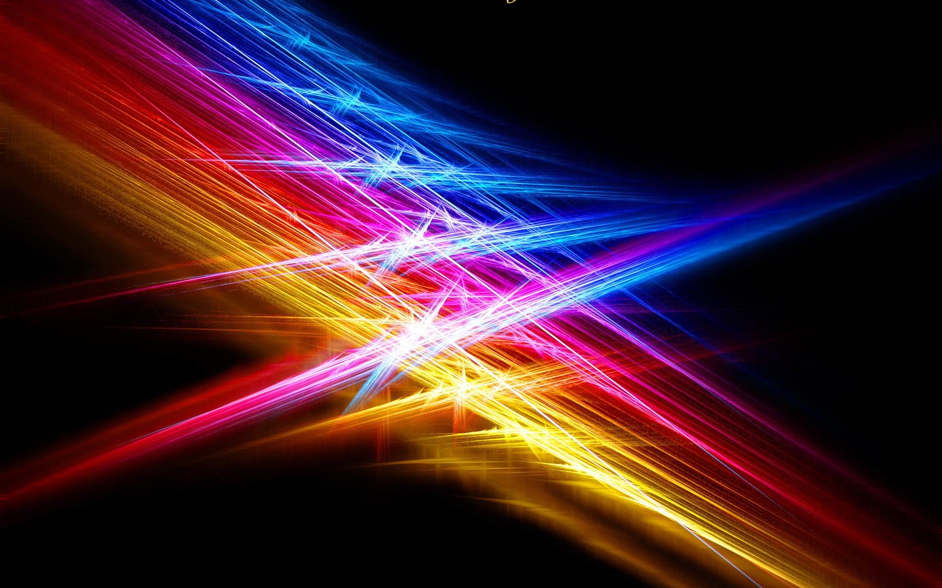 Wallpaper Line color light beams 1920x1200 HD Picture, Image