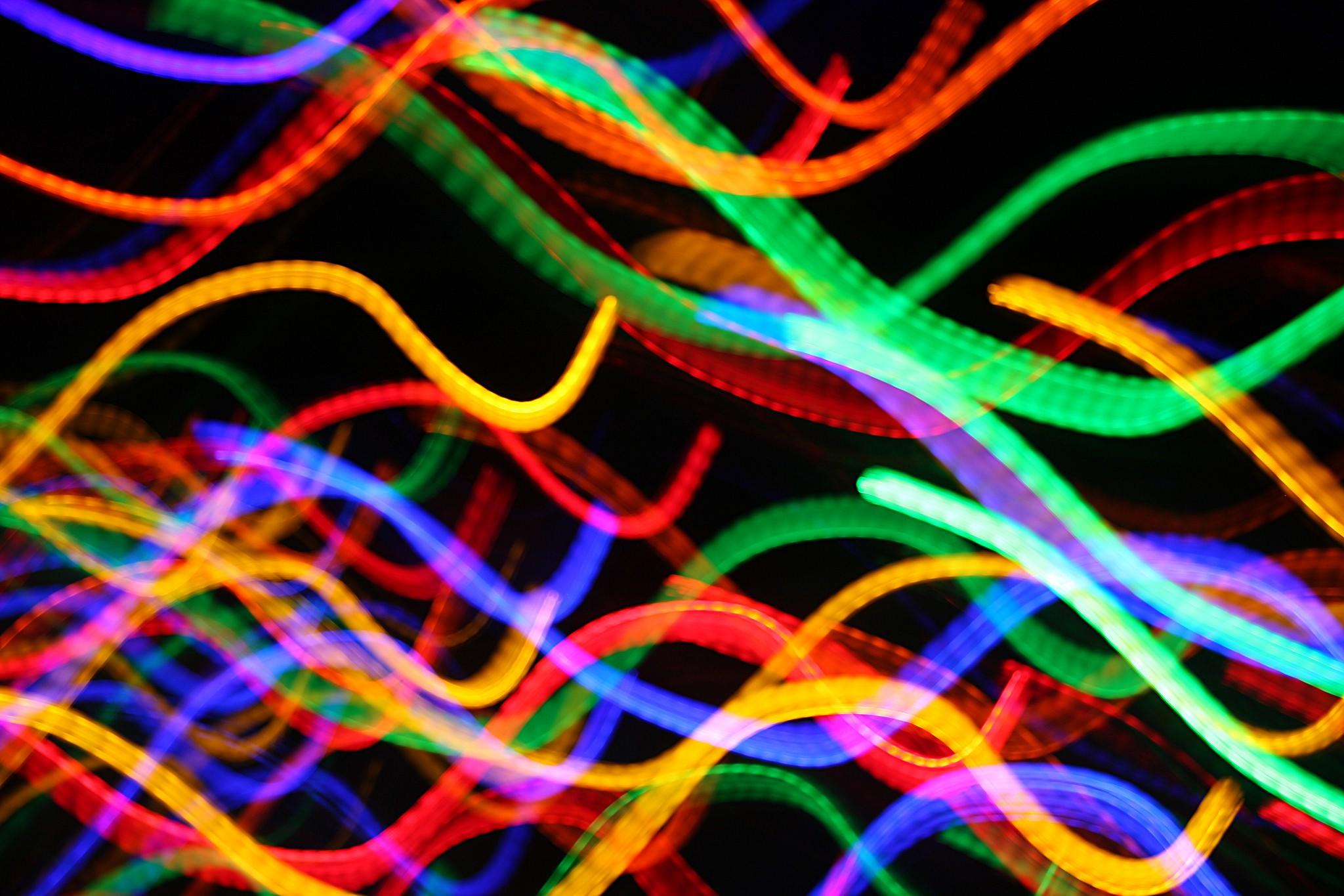 Lines lights wallpaperd and abstract
