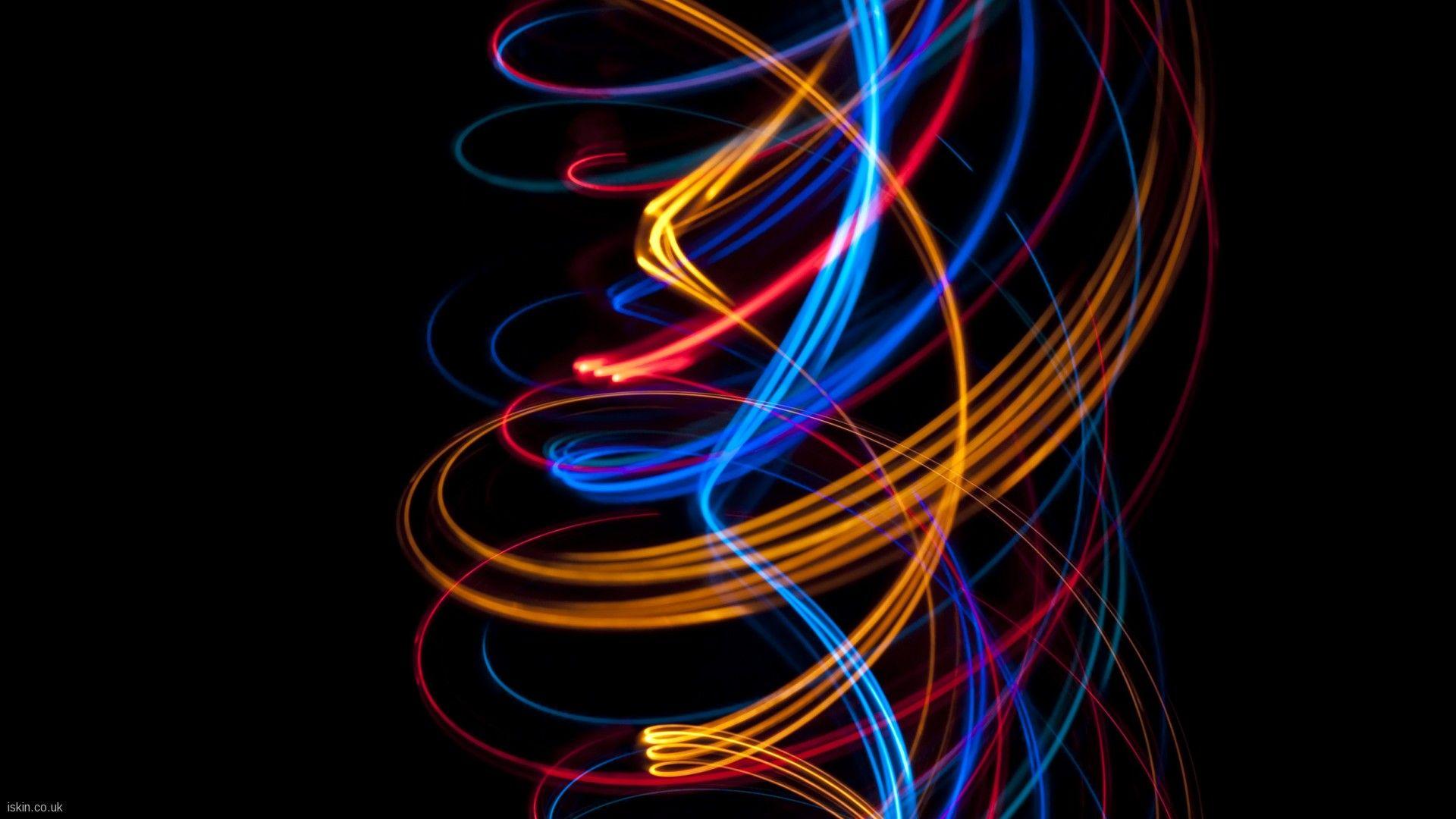 Free download Stream Spiral Light Abstract Background Black