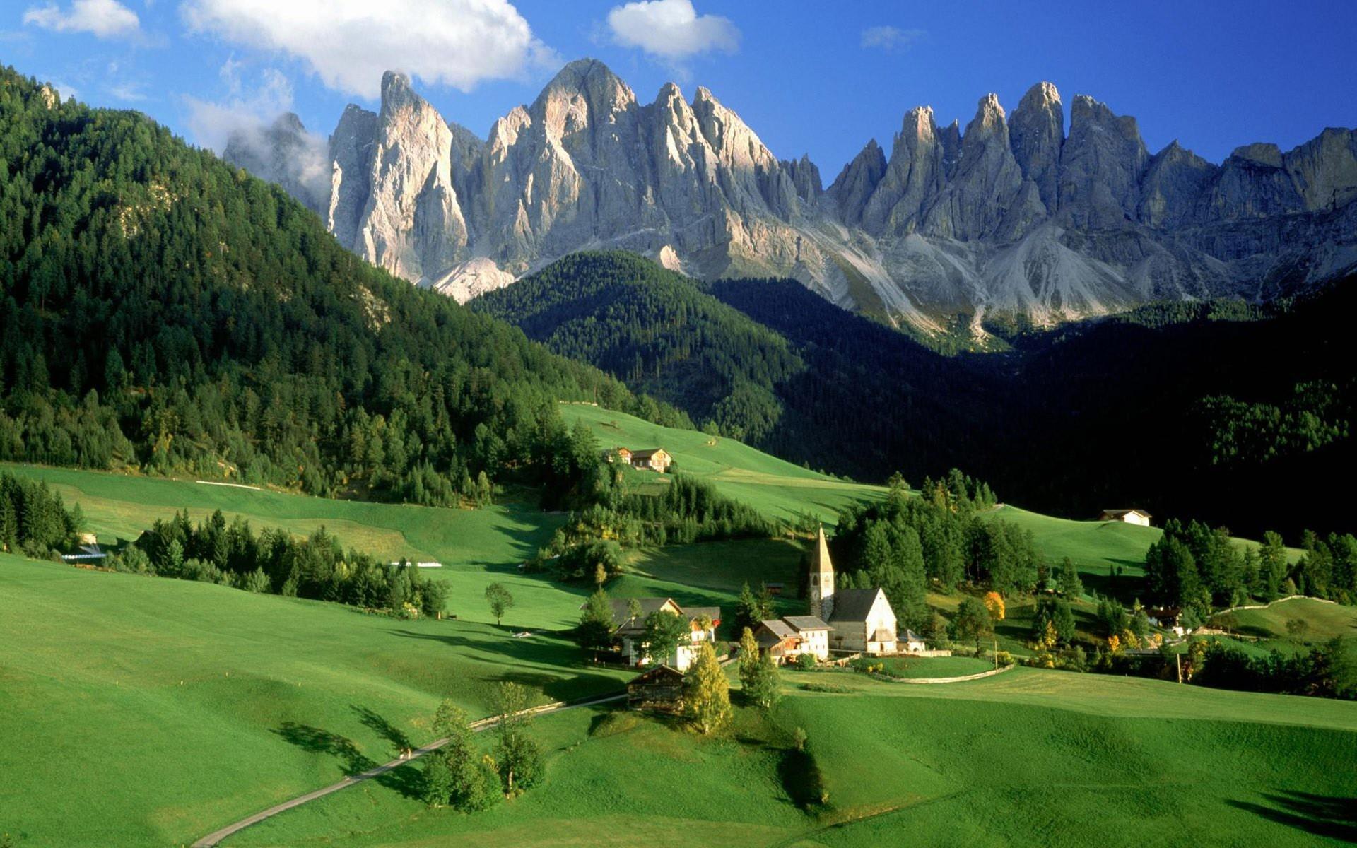 Italian Scenery Wallpaper