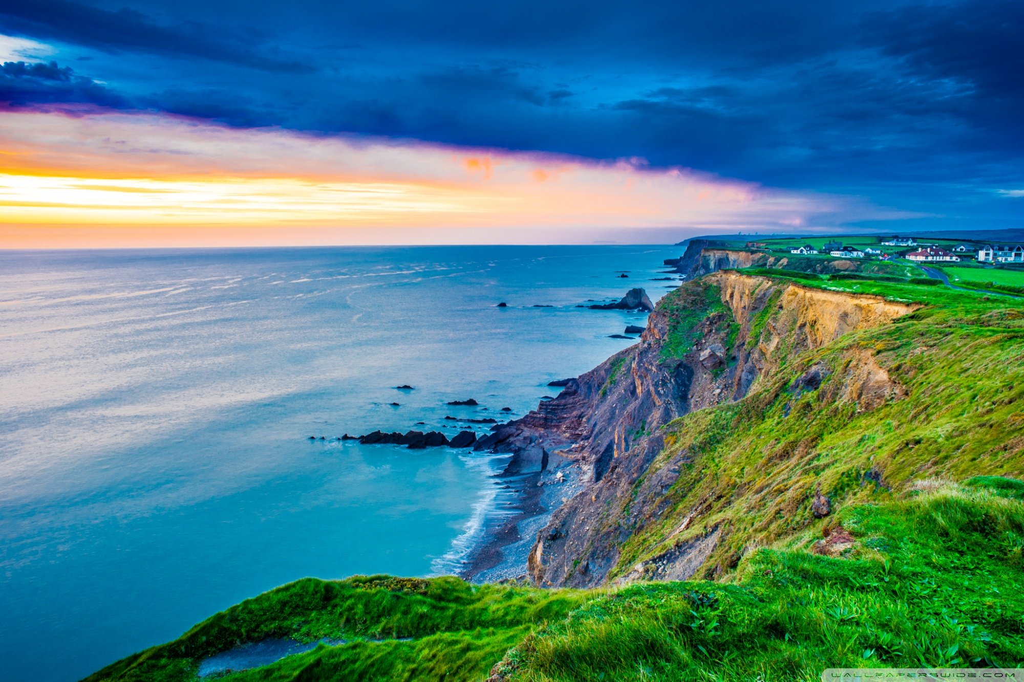 Coast, Cornwall, England, United Kingdom ❤ 4K HD Desktop