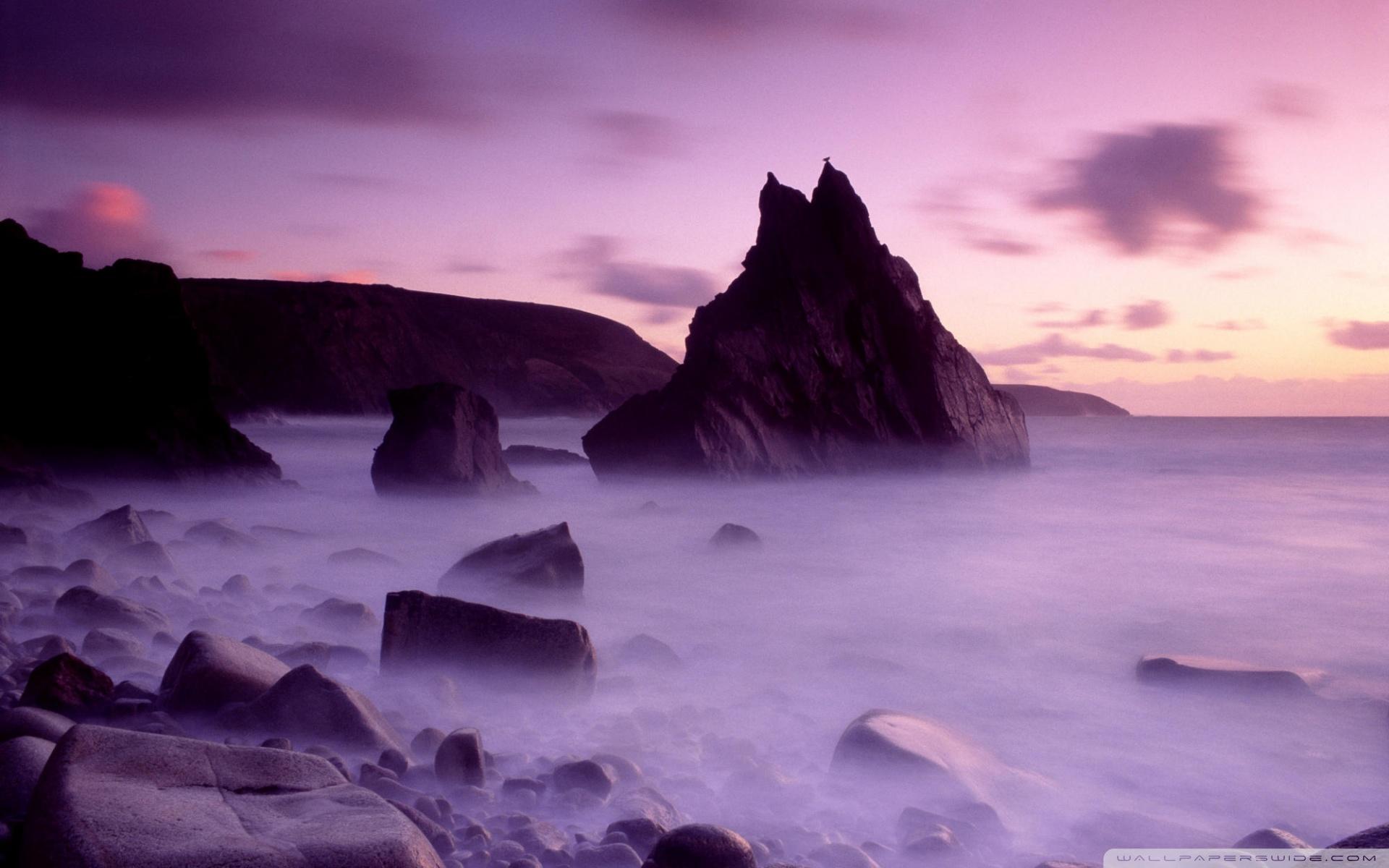 Dusk Cligga Point Cornwall England ❤ 4K HD Desktop