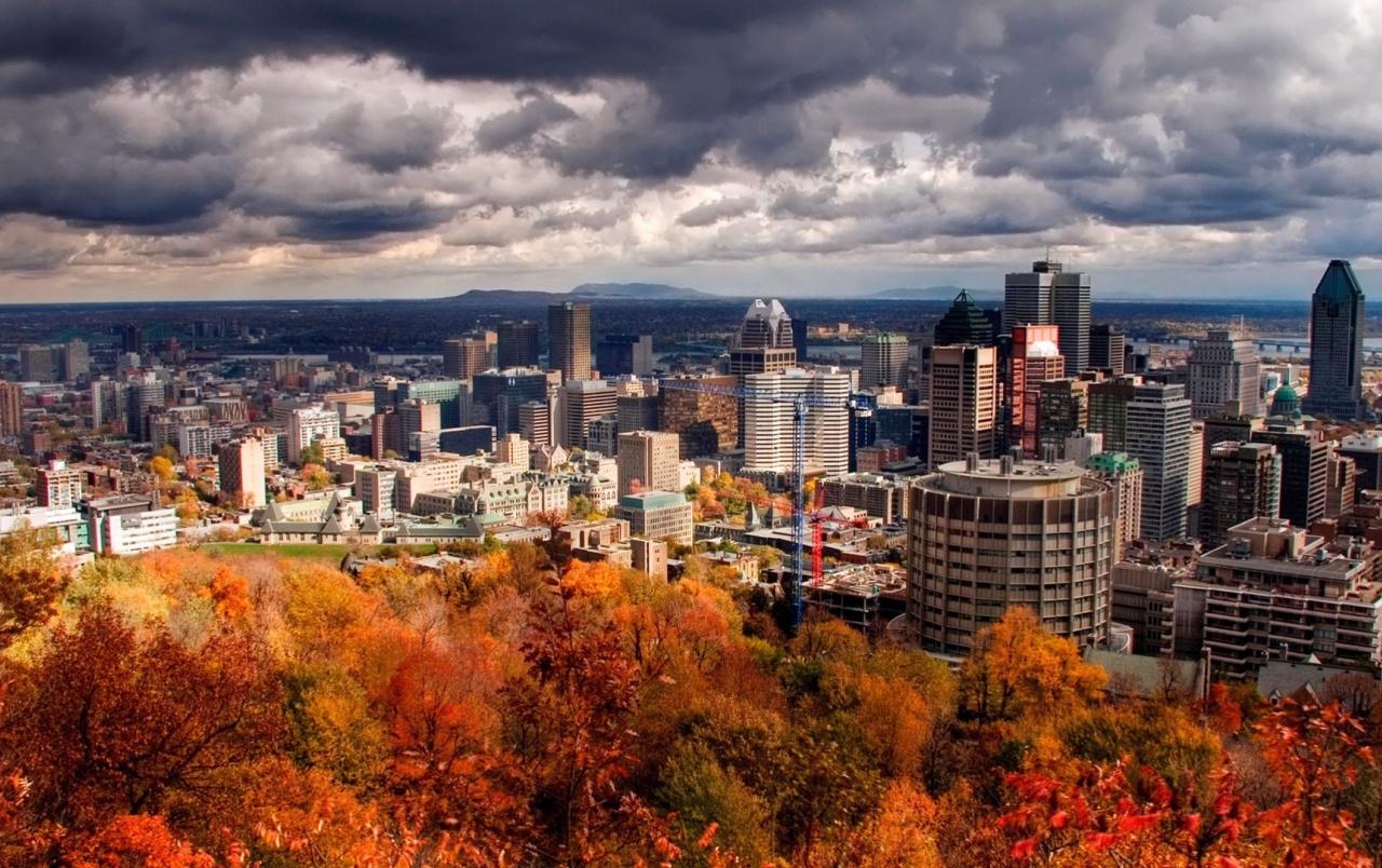 Montreal in the Autumn wallpaper. Montreal in the Autumn