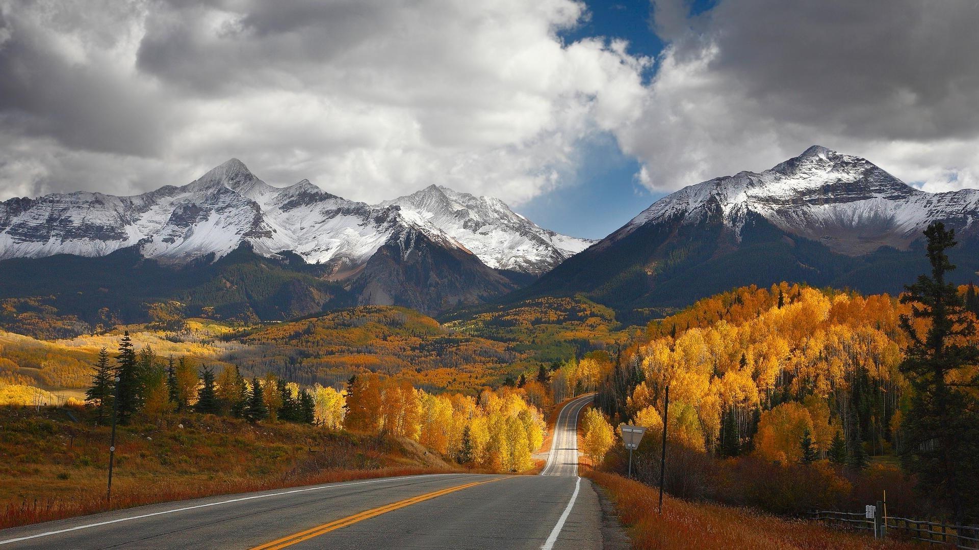 fall, Nature, Mountain, Canada Wallpaper HD / Desktop