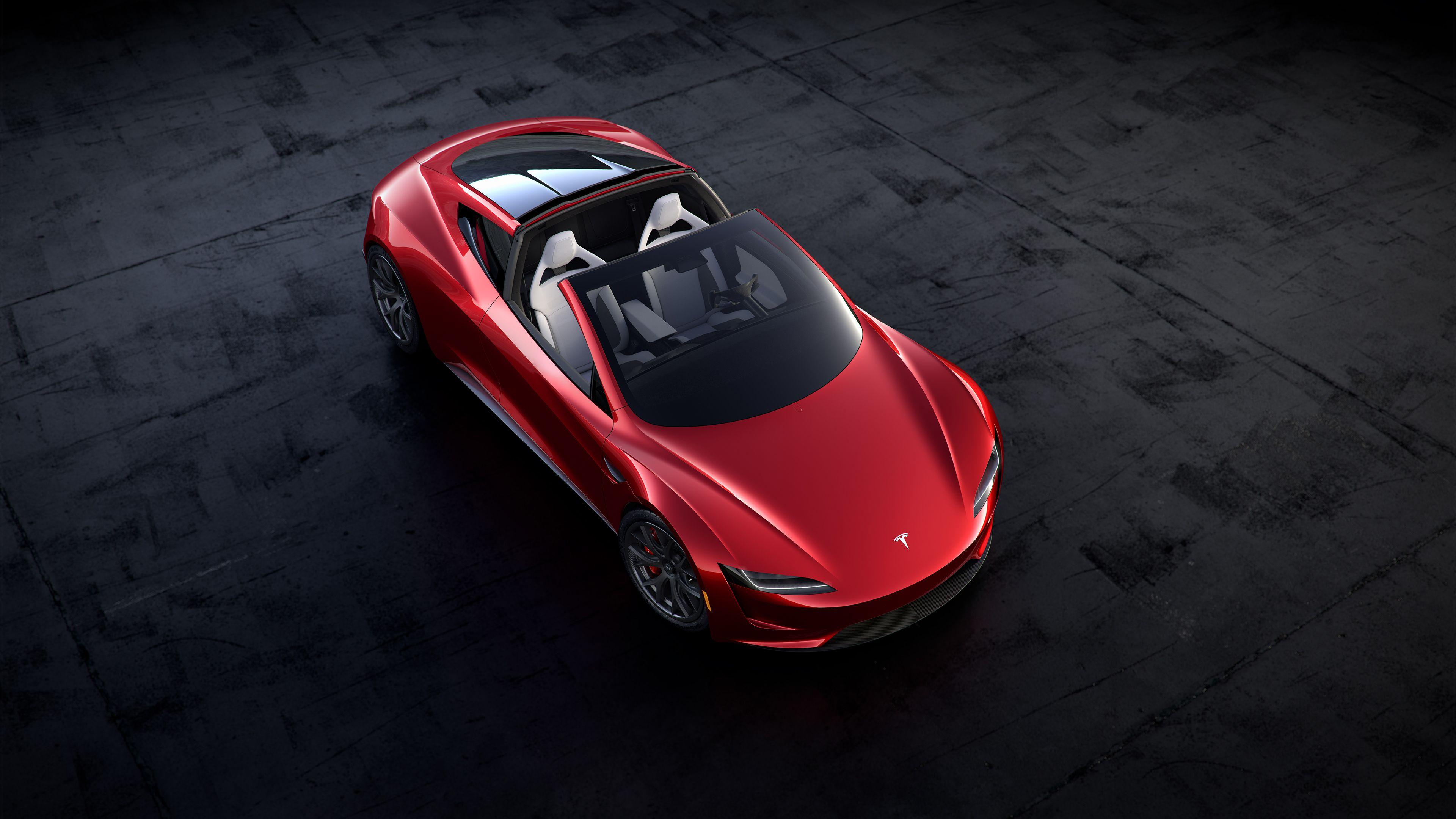 Tesla Roadster Desktop Background Live Wallpaper HD. Tesla sports car, Tesla roadster, New tesla roadster