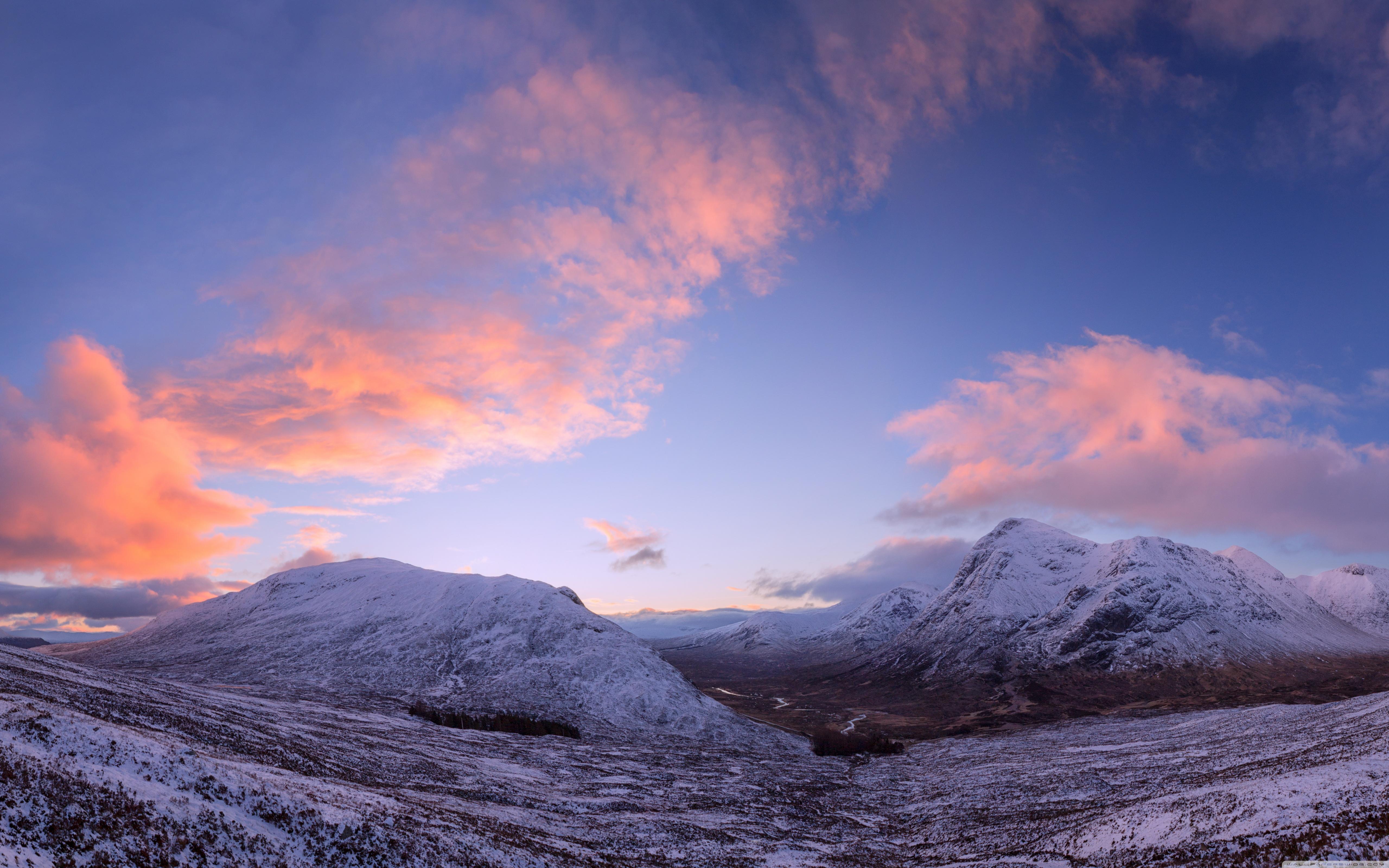Scottish Highland Winter ❤ 4K HD Desktop Wallpapers for 4K
