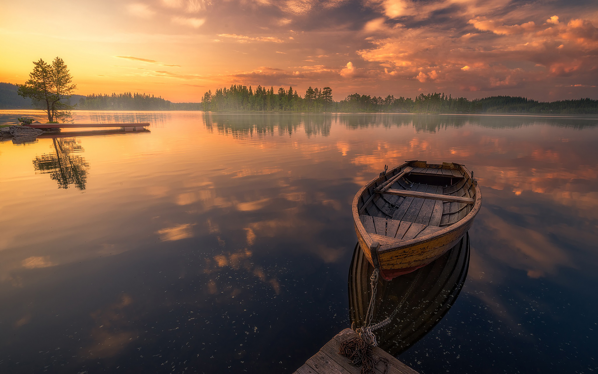 Daily Wallpaper: Calm Lake. I Like To Waste My Time