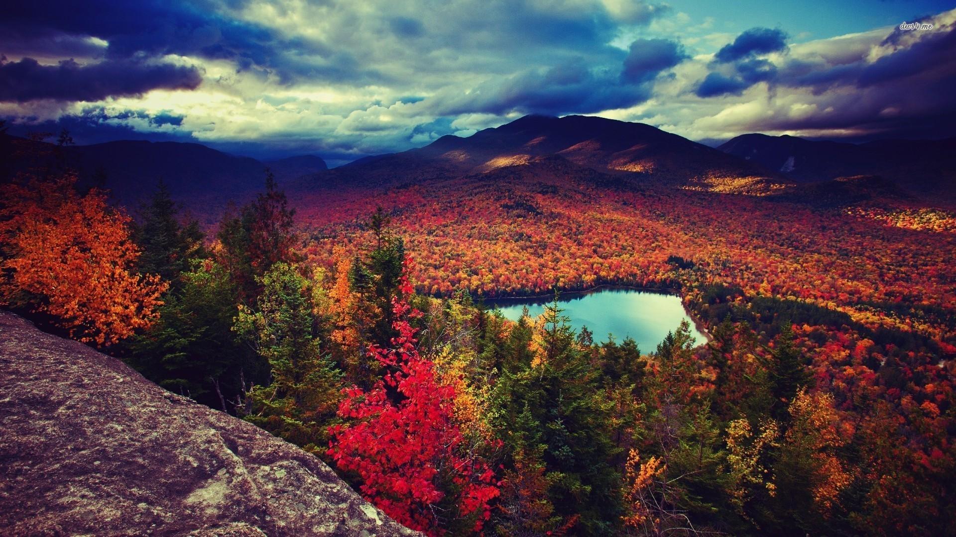 Fall Mountain Desktop Wallpaper