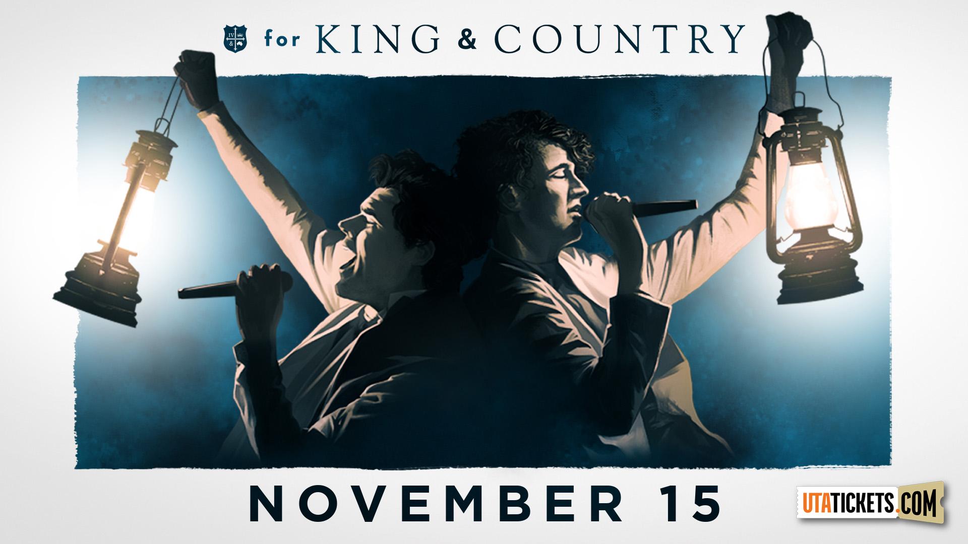 for KING & COUNTRY burn the ships World Tour