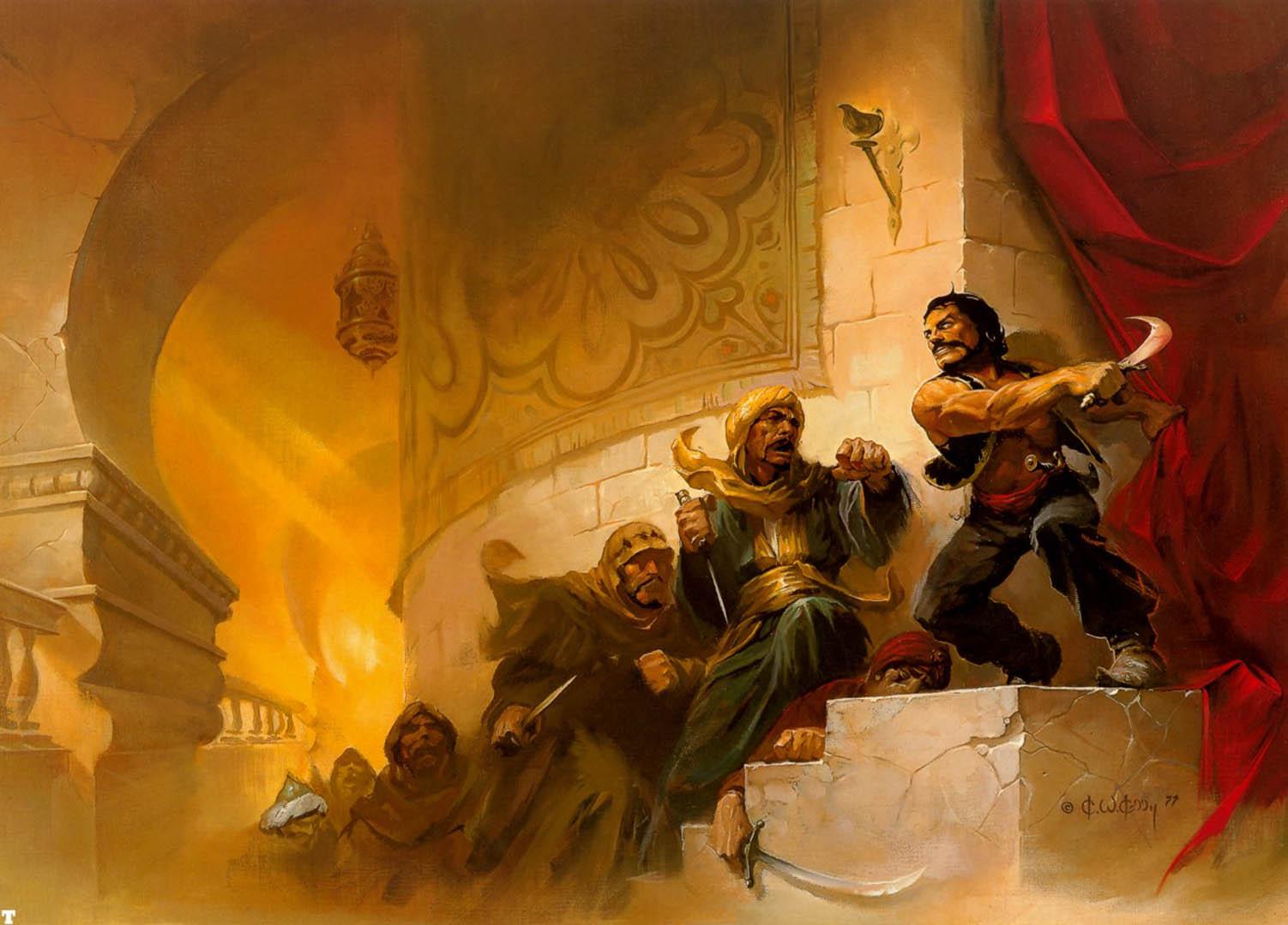 Swords Of Arabia Kelly Wallpaper Image