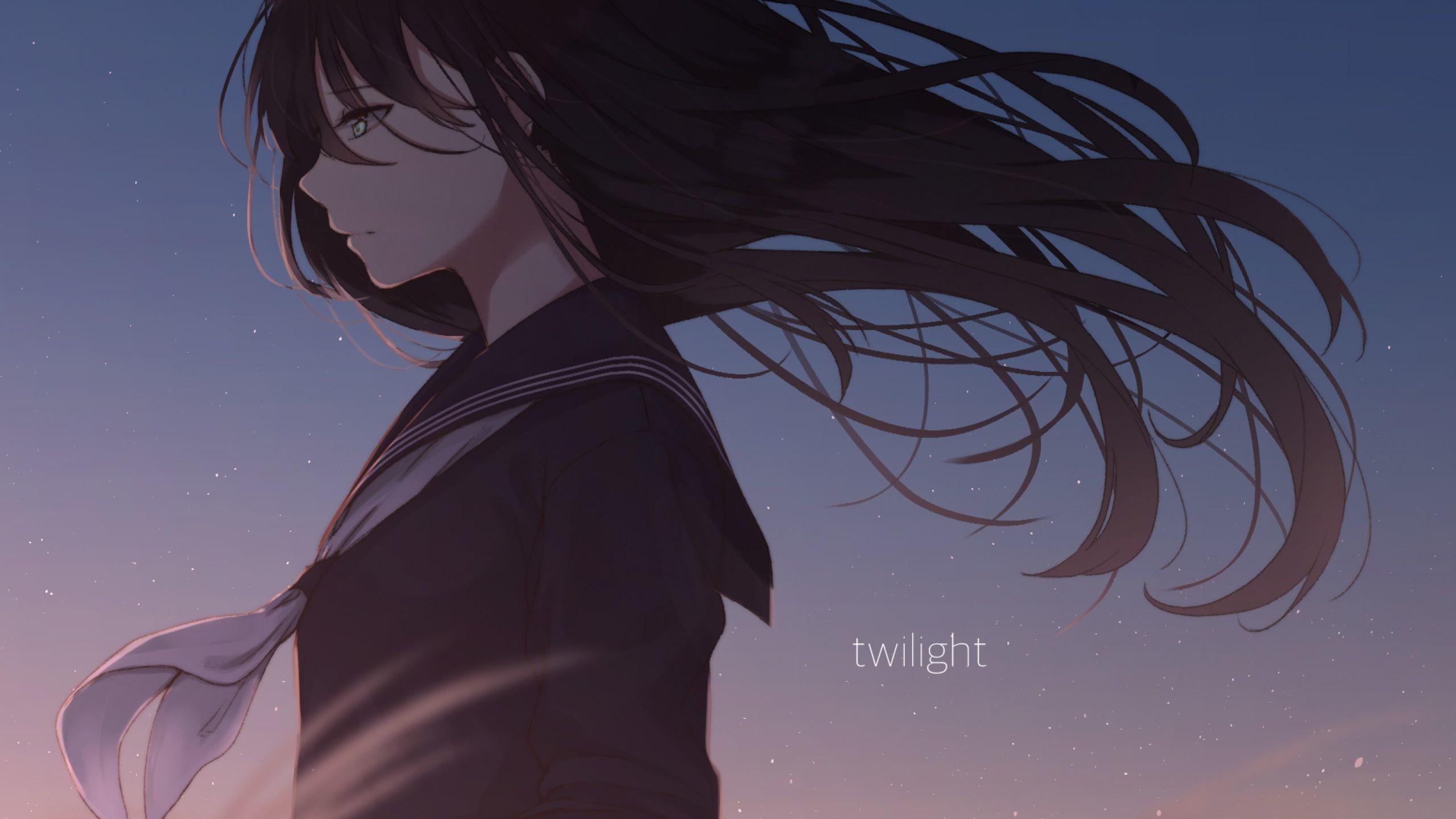 Sad aesthetic anime girl HD wallpapers  Pxfuel