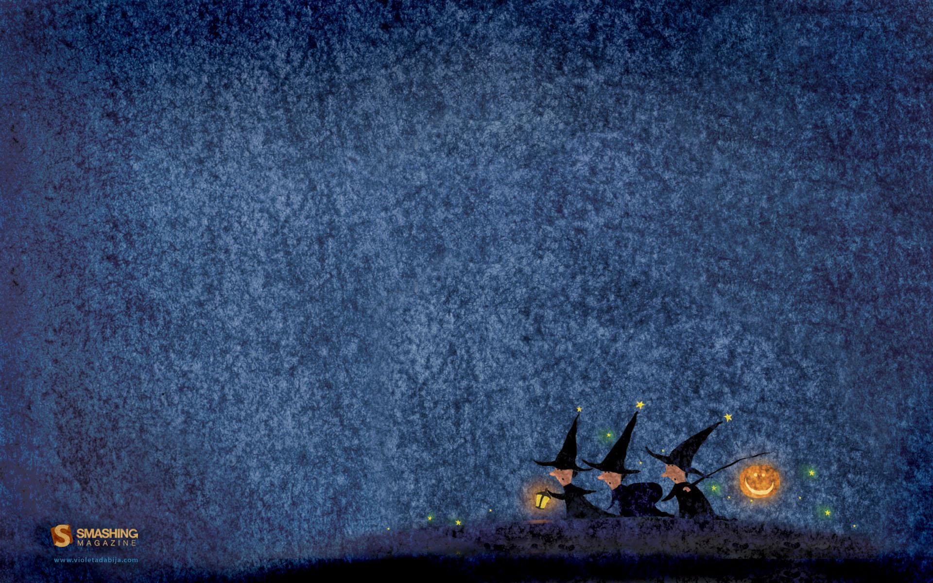 Halloween witches wallpaper. Halloween witches