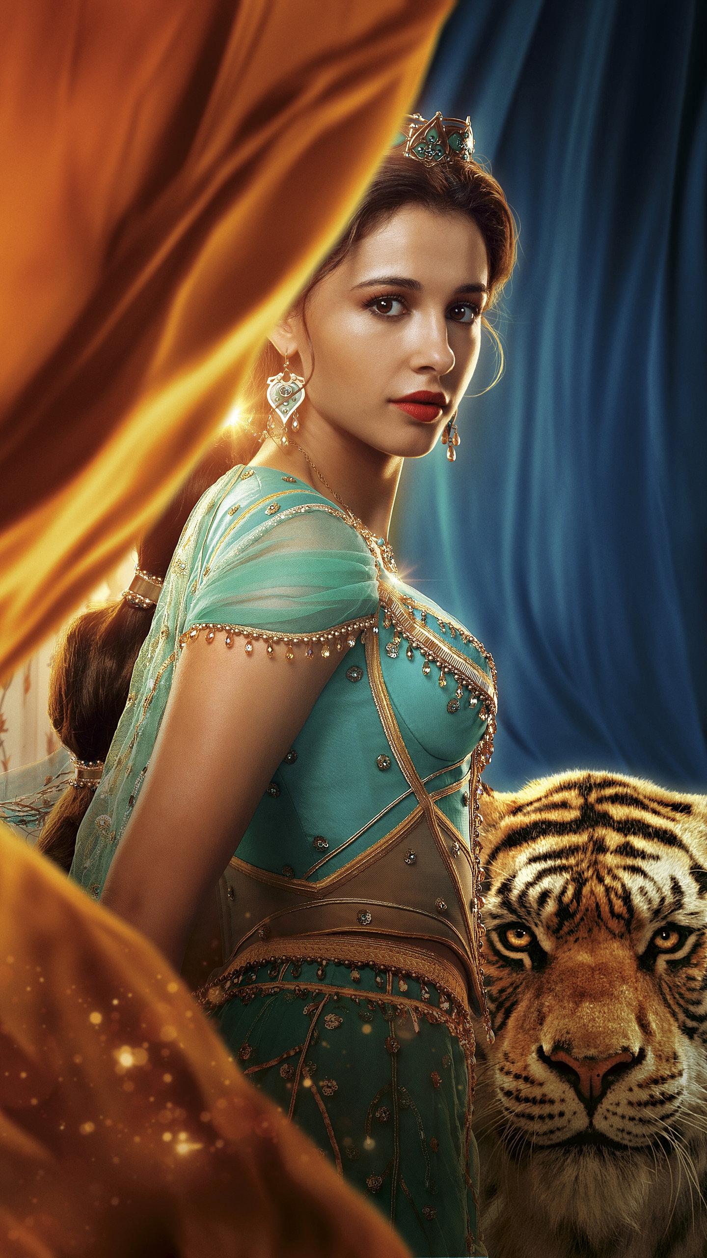 Aladdin 2019 Jasmine Wallpaper