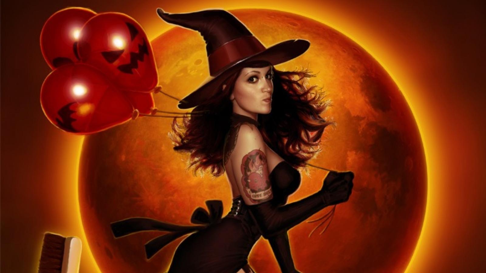 hot halloween wallpapers